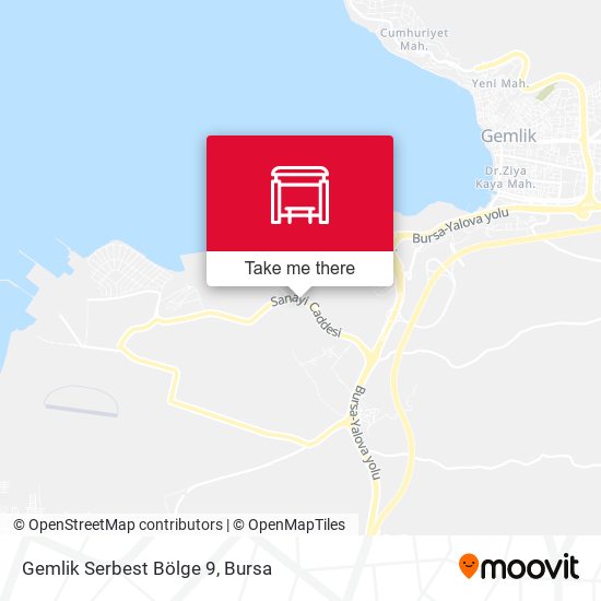 Gemlik Serbest Bölge 9 map
