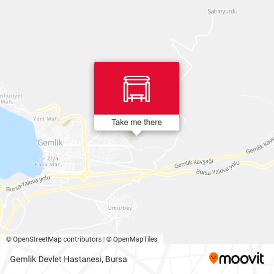 Gemlik Devlet Hastanesi map