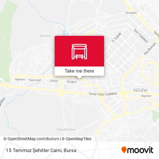 15 Temmuz Şehitler Cami map