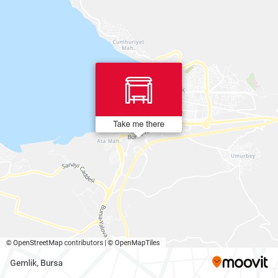 Gemlik map