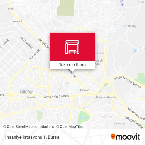 İhsaniye İstasyonu 1 map