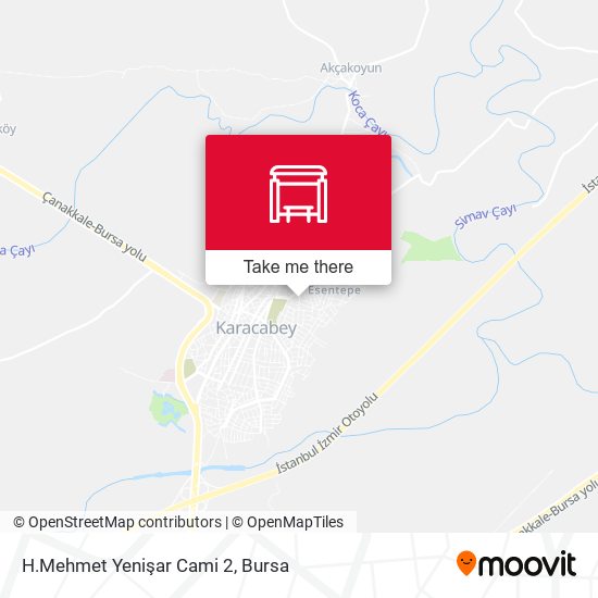 H.Mehmet Yenişar Cami 2 map