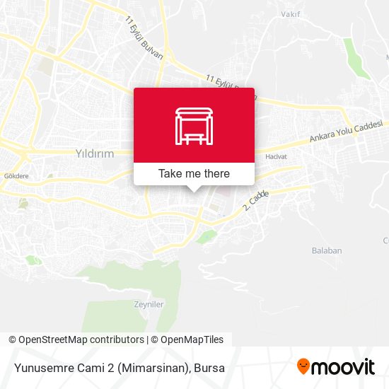Yunusemre Cami 2 (Mimarsinan) map