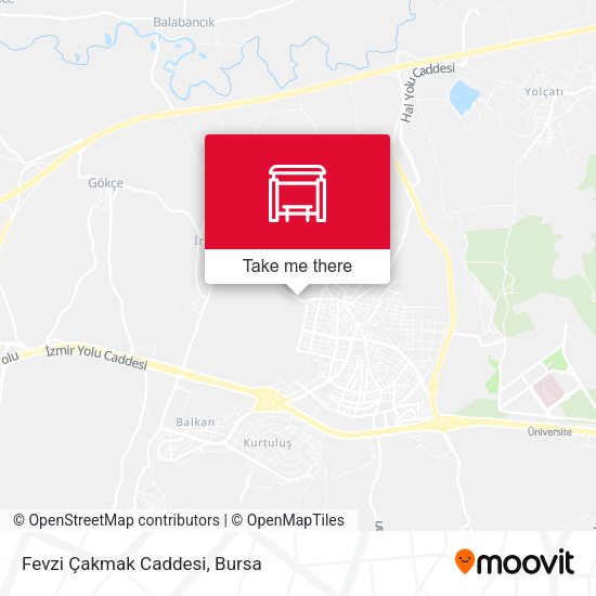 Fevzi Çakmak Caddesi map