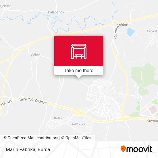 Marin Fabrika map