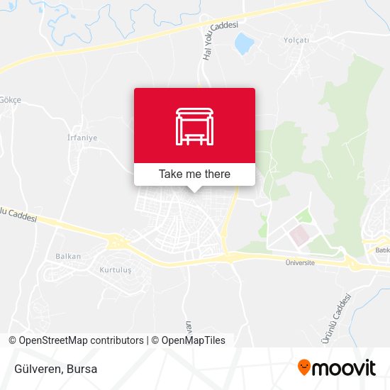 Gülveren map