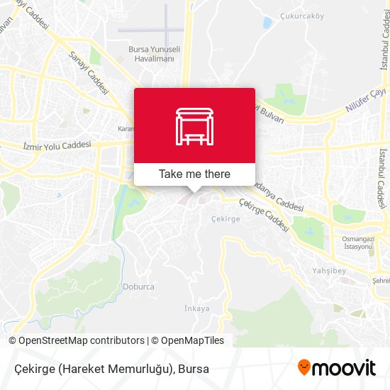 Çekirge (Hareket Memurluğu) map
