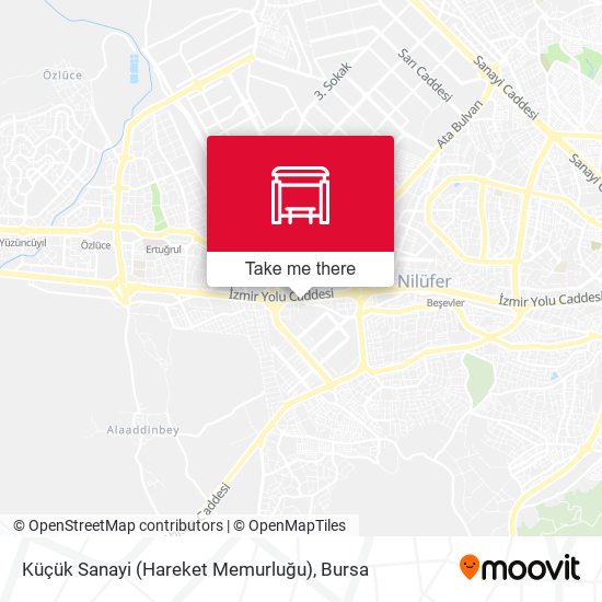 Küçük Sanayi (Hareket Memurluğu) map