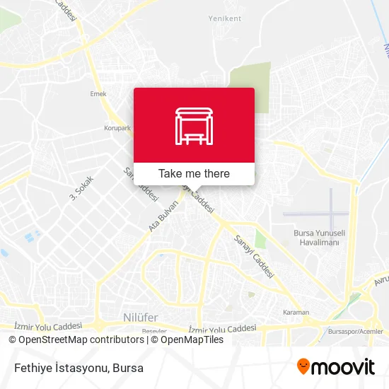 Fethiye İstasyonu map