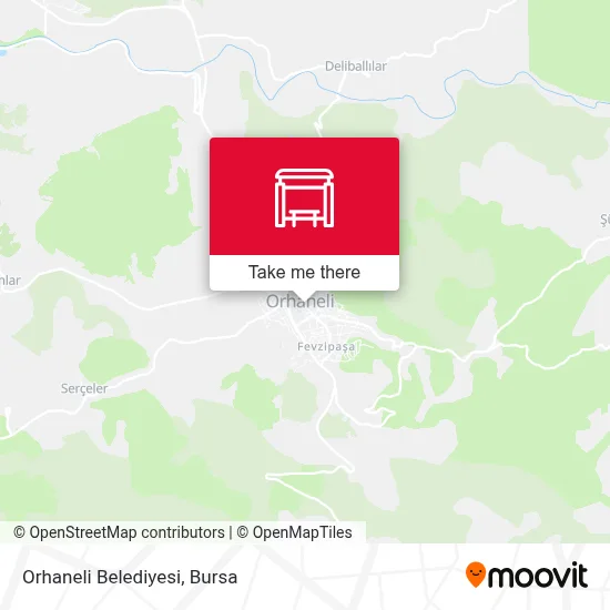 Orhaneli Belediyesi map