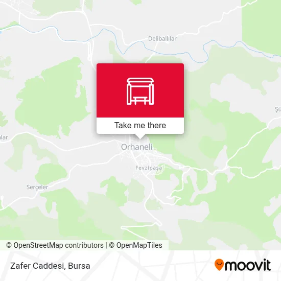 Zafer Caddesi map