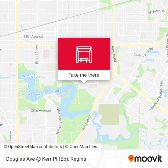 Douglas Ave @ Kerr Pl (Eb) map