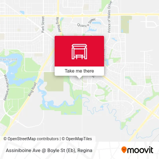Assiniboine Ave @ Boyle St (Eb) map