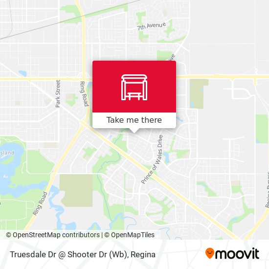 Truesdale Dr @ Shooter Dr (Wb) map