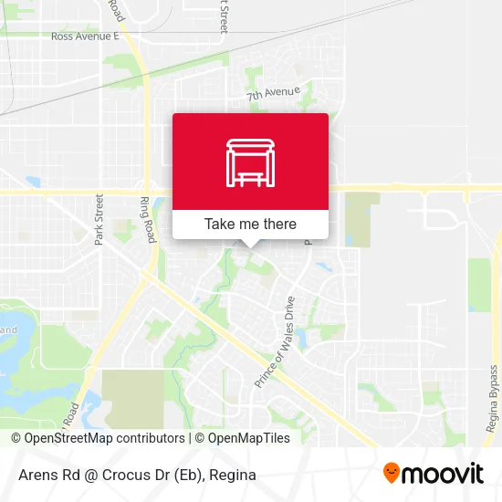 Arens Rd @ Crocus Dr (Eb) map