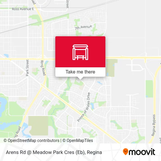 Arens Rd @ Meadow Park Cres (Eb) map