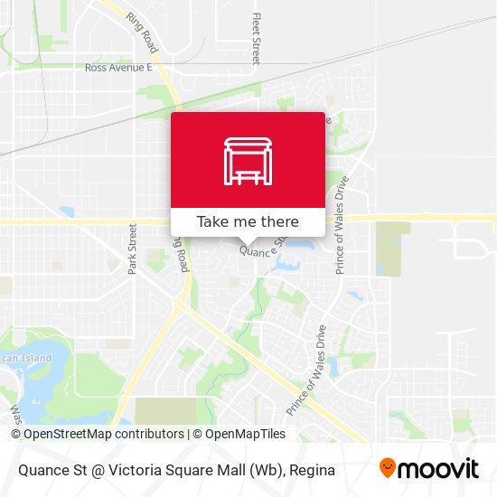 Quance St @ Victoria Square Mall (Wb) map