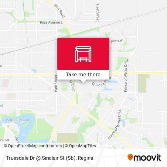 Truesdale Dr @ Sinclair St (Sb) map