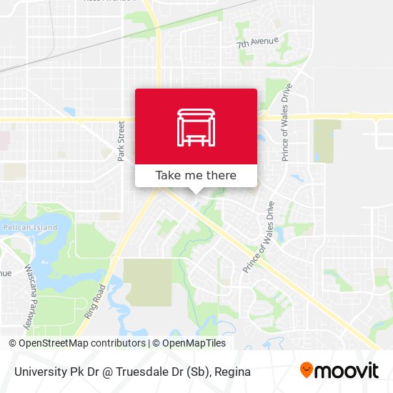 University Pk Dr @ Truesdale Dr (Sb) map