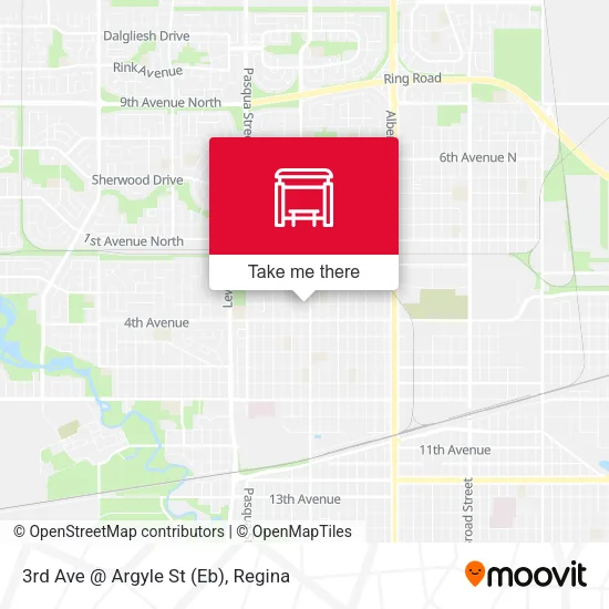 3rd Ave @ Argyle St (Eb) map