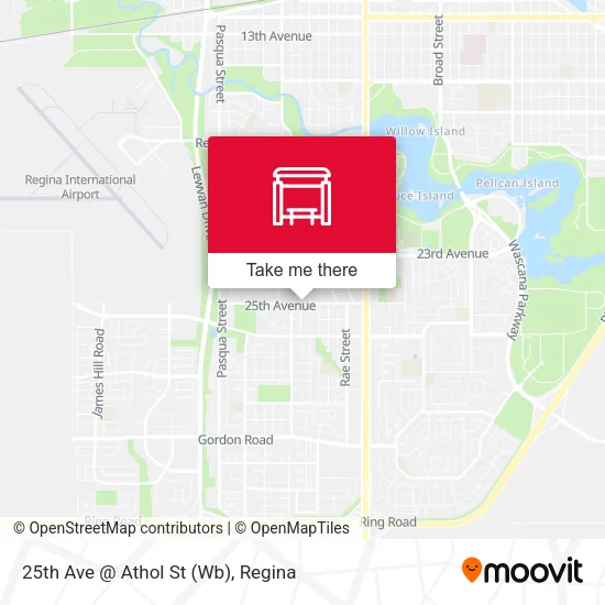 25th Ave @ Athol St (Wb) map