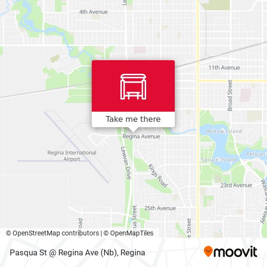 Pasqua St @ Regina Ave (Nb) map