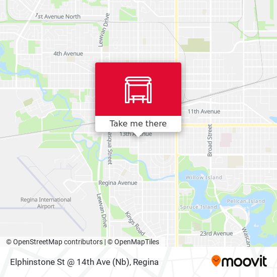 Elphinstone St @ 14th Ave (Nb) map
