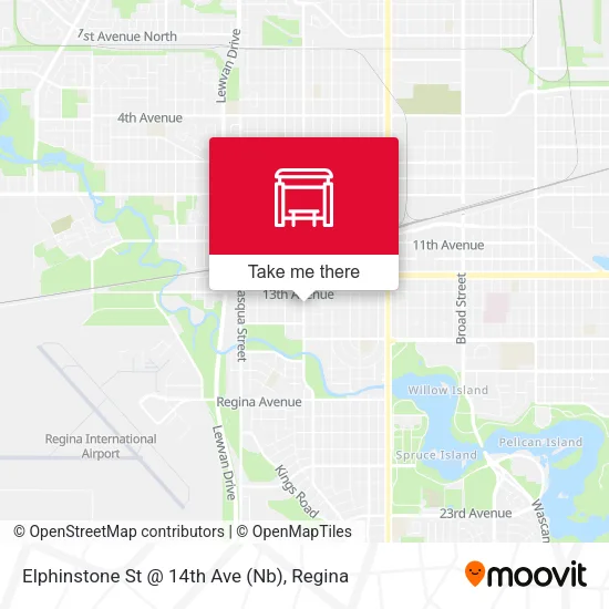 Elphinstone St @ 14th Ave (Nb) map