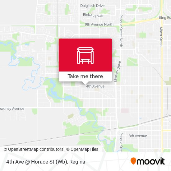 4th Ave @ Horace St (Wb) map