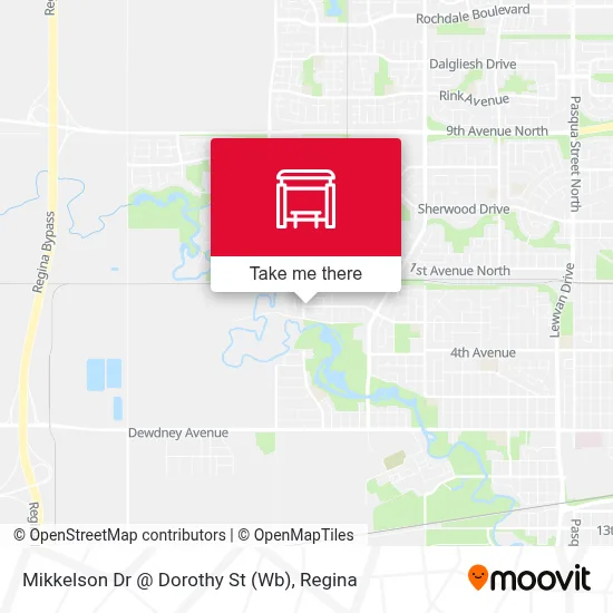 Mikkelson Dr @ Dorothy St (Wb) map