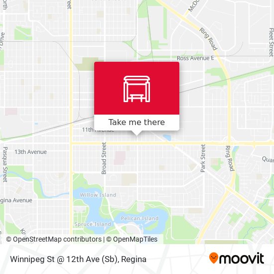 Winnipeg St @ 12th Ave (Sb) map