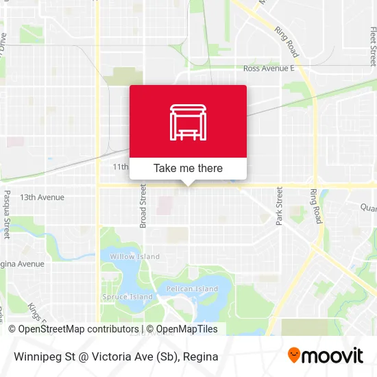 Winnipeg St @ Victoria Ave (Sb) map