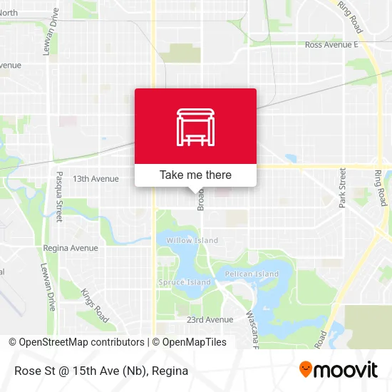 Rose St @ 15th Ave (Nb) map