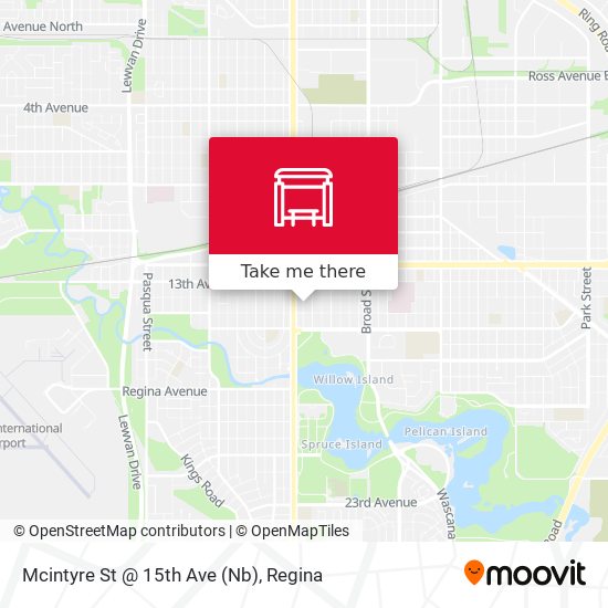 Mcintyre St @ 15th Ave (Nb) map