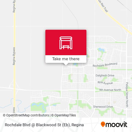 Rochdale Blvd @ Blackwood St (Eb) map