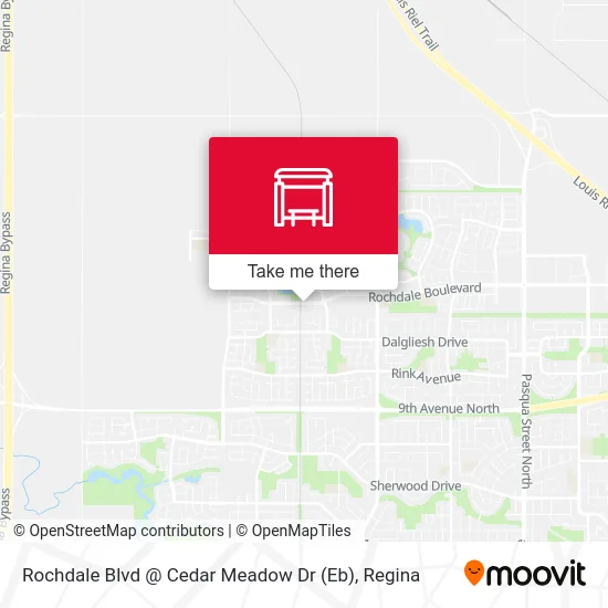 Rochdale Blvd @ Cedar Meadow Dr (Eb) map