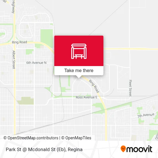 Park St @ Mcdonald St (Eb) map