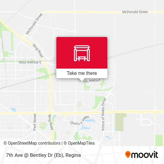 7th Ave @ Bentley Dr (Eb) map