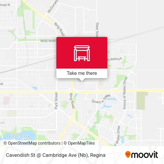 Cavendish St @ Cambridge Ave (Nb) map