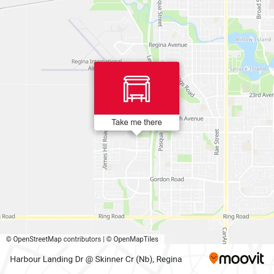 Harbour Landing Dr @ Skinner Cr (Nb) map