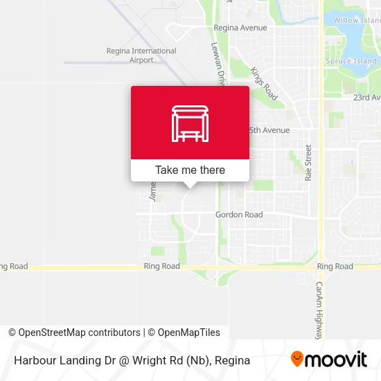 Harbour Landing Dr @ Wright Rd (Nb) map