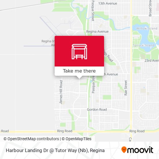 Harbour Landing Dr @ Tutor Way (Nb) map