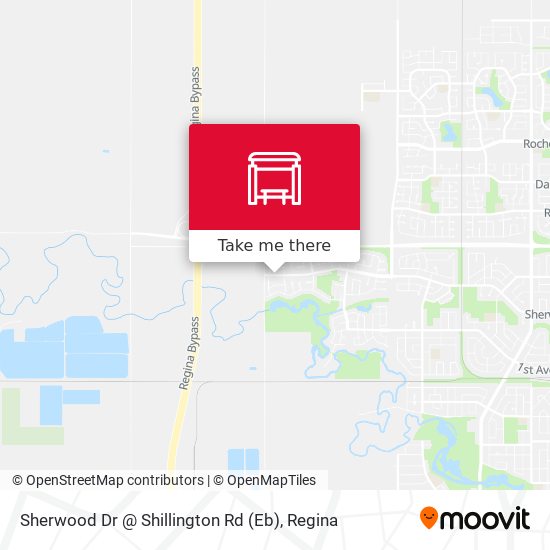 Sherwood Dr @ Shillington Rd (Eb) plan