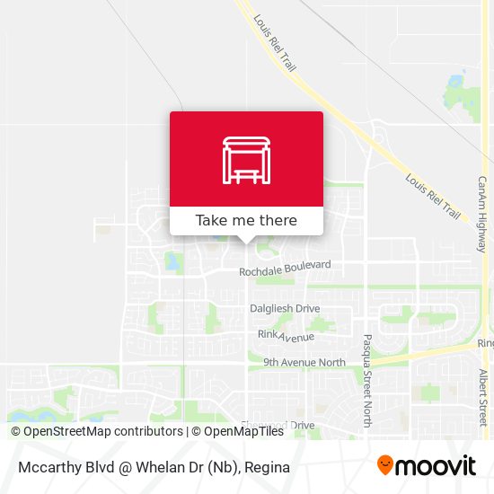 Mccarthy Blvd @ Whelan Dr (Nb) map