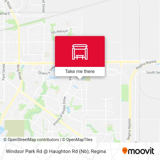 Windsor Park Rd @ Haughton Rd (Nb) map