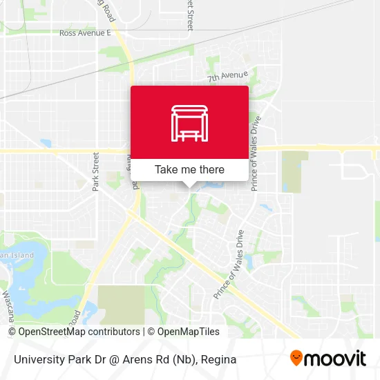 University Park Dr @ Arens Rd (Nb) map