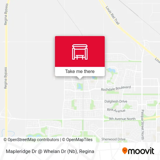Mapleridge Dr @ Whelan Dr (Nb) map