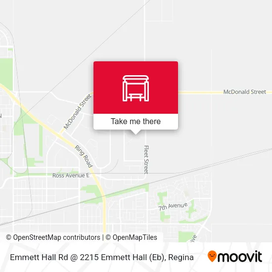 Emmett Hall Rd @ 2215 Emmett Hall (Eb) map