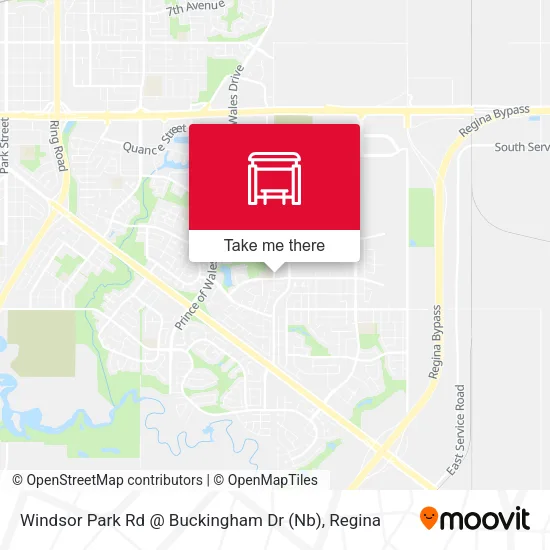 Windsor Park Rd @ Buckingham Dr (Nb) map