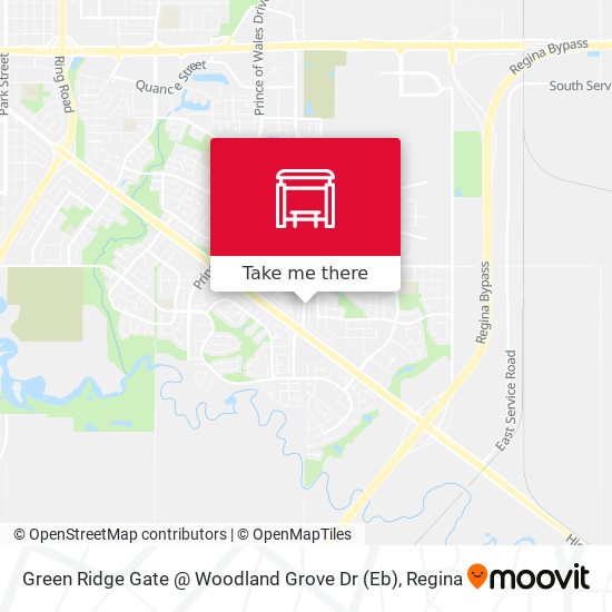 Green Ridge Gate @ Woodland Grove Dr (Eb) map